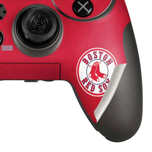 MLB Boston Red Sox Split PlayStation Scuf Vantage 2 Controller Skin